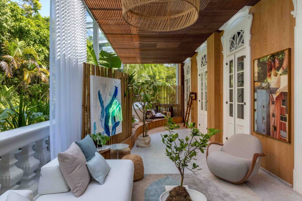 Cadé-Marino_Michelle-Wilkinson_Thiago-Morsch-014-e1651687573957 Refúgio Urbano, por UP3 Arquitetura. Ambiente da CASACOR Rio de Janeiro 2022.