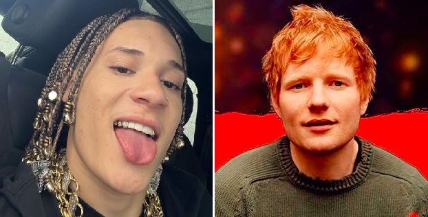 Um dos artistas mais tocados do mundo, Ed Sheeran lança música com carioca