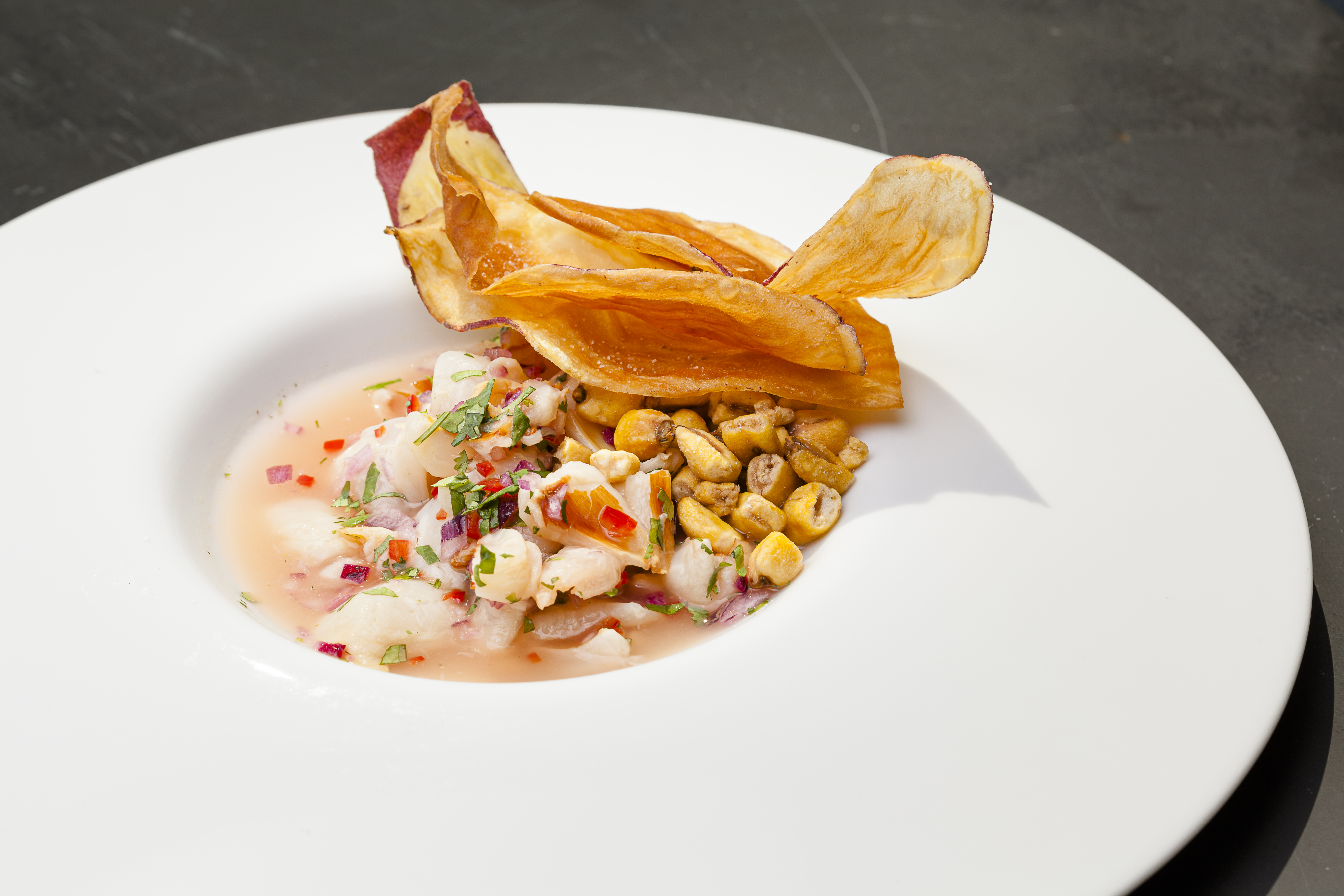 Térèze: o ceviche vegano de lichia &eacute; uma op&ccedil;&atilde;o criativa no restaurante do Hotel Santa Teresa