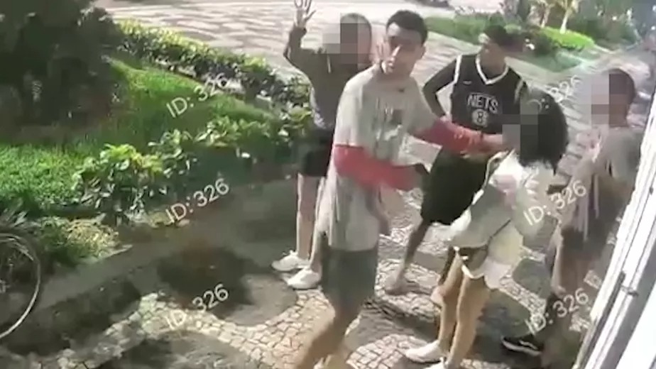 flagrante de assalto em Ipanema