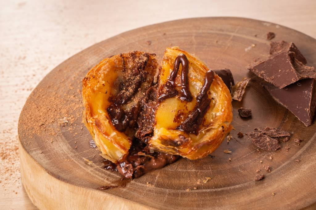 Casa das natas-220-Pastel de Nata de Chocolate-Foto Auê Fotoconceito Casa das natas-220-Pastel de Nata de Chocolate-Foto Auê Fotoconceito