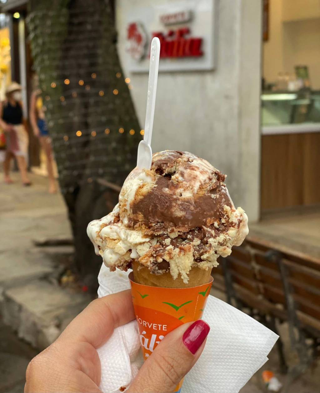 sorvete itália Itália: tradicional marca do Rio tem sabor de torta alemã, de chocolate ou doce de leite