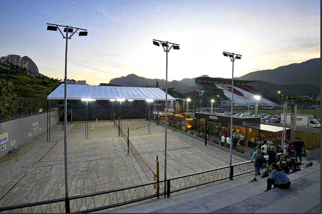 FOTO Ampliando os campos: a arena de beach tennis é novidade na sede da Gávea -