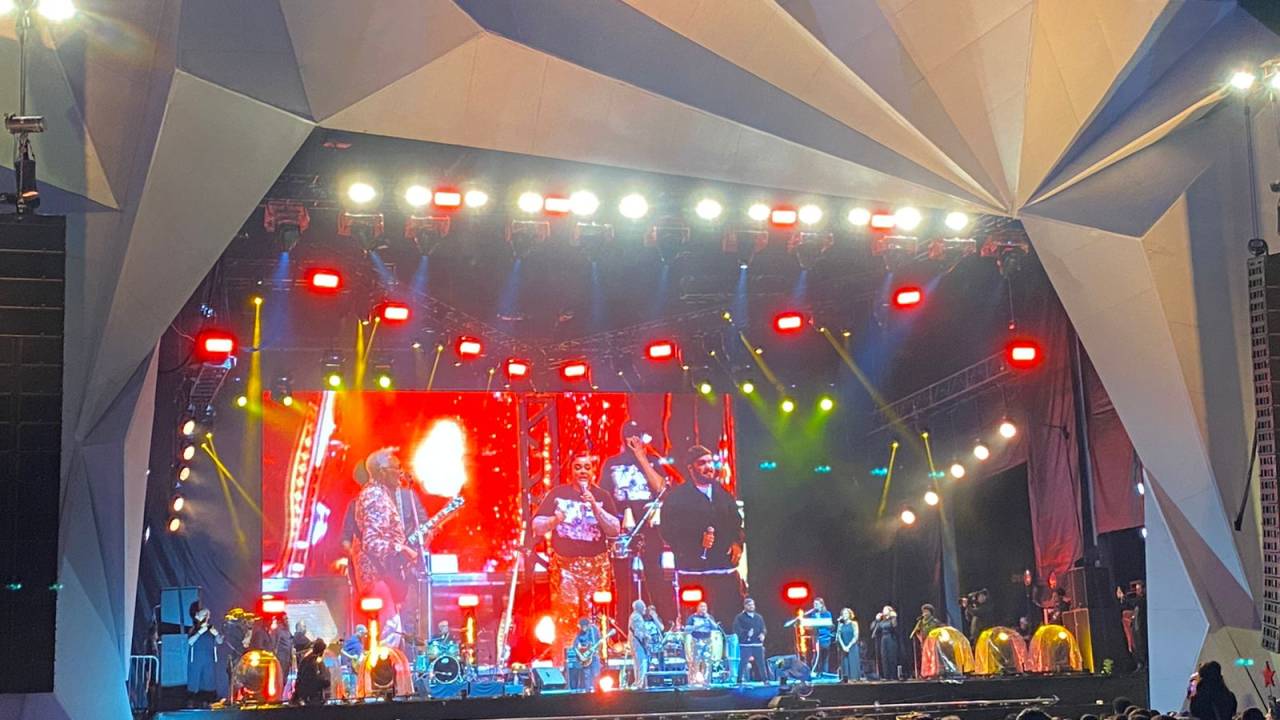 Gilberto Gil, Preta e Francisco: Andar com Fé no Palco Sunset