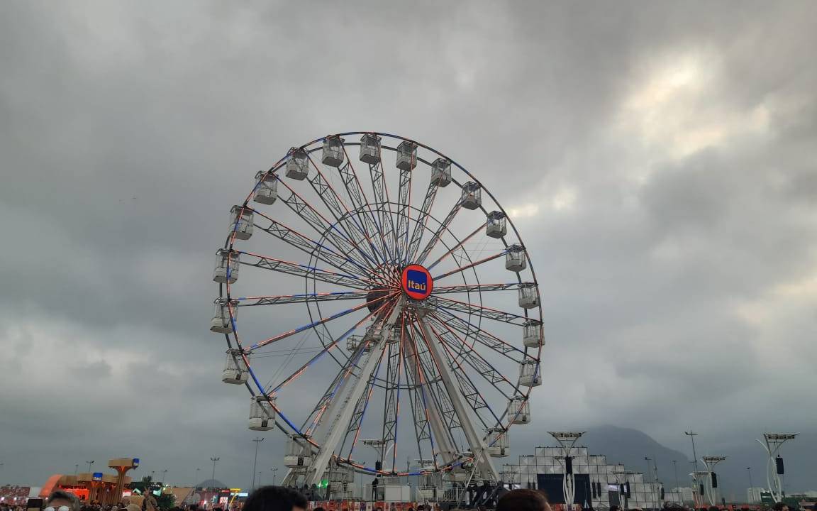 Rock in Rio: brinquedos fechados por questão de segurança