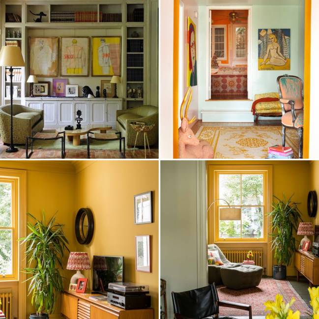 Decoração verde e amarelo Decoração verde e amarelo