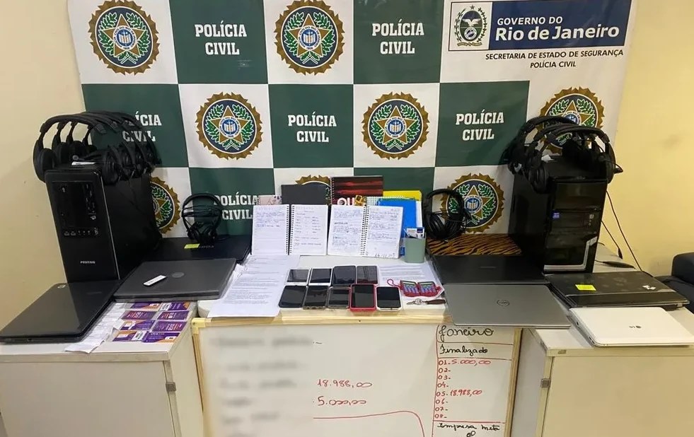 Polícia derruba call center que era usado para falsos empréstimos