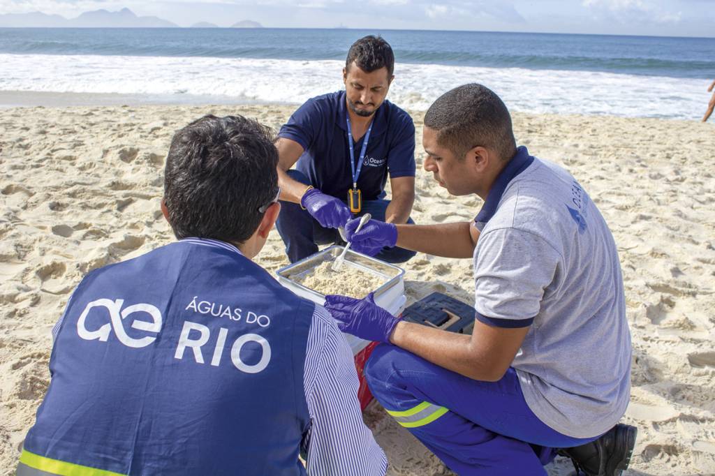 IMG_9861.Divulgação.Águas-do-Rio.jpg Controle de segurança: 24 pontos em dezenove praias do Rio são analisados a cada quinze dias -