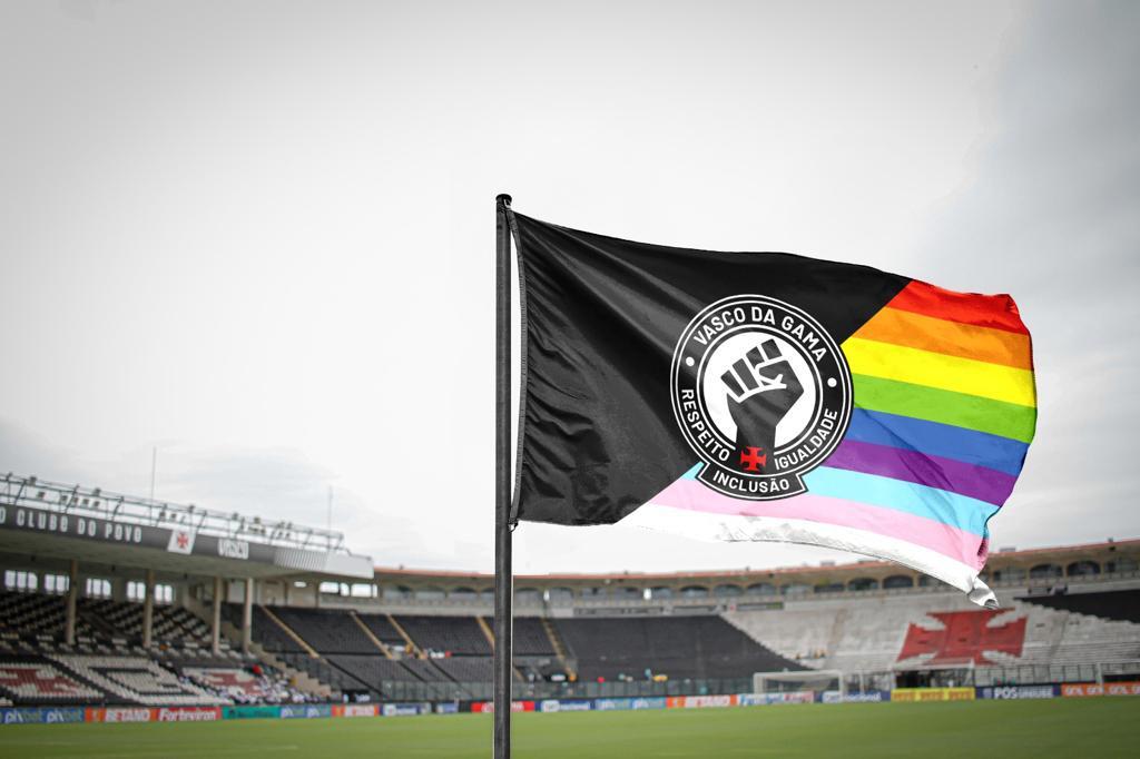 Vasco entre em campo na celebração do Orgulho LGBTQIA+