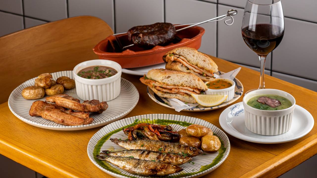 Foto mostra comidas portuguesas