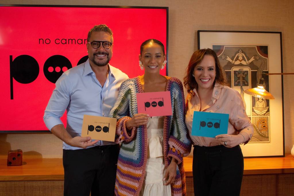 Taís Araújo esbanja simpatia e carisma em estreia de podcast