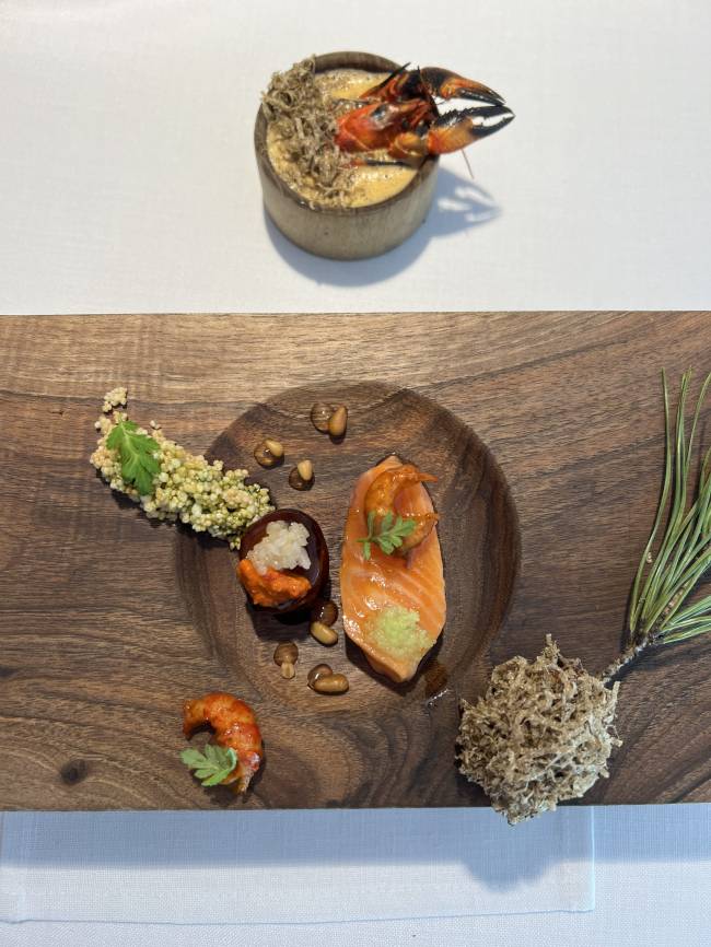 Menu Degustação Diverxo único 3 estrelas de Madri