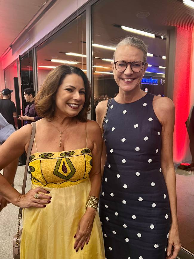 Renata Araujo e Martina D’Avilla Renata Araujo e Martina Barth D'Avilla