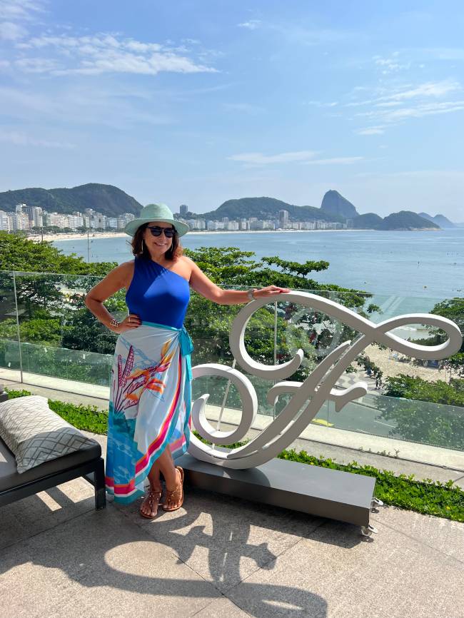 Renata Araujo no Fairmont