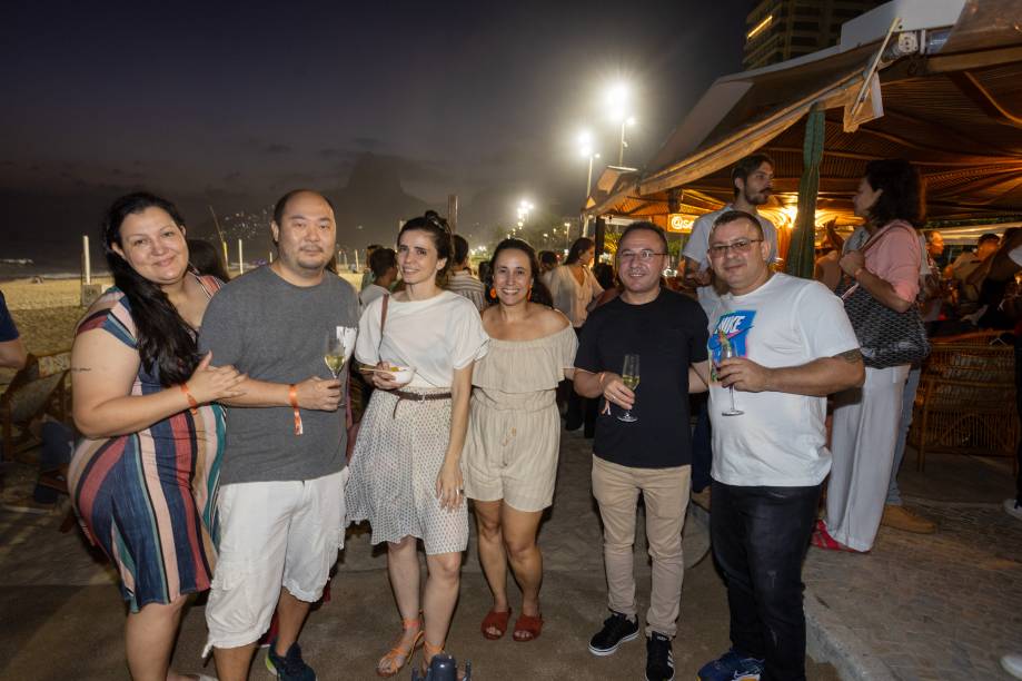 Encontros Veja Rio: convidados reunidos no beach club Sel d'Ipanema