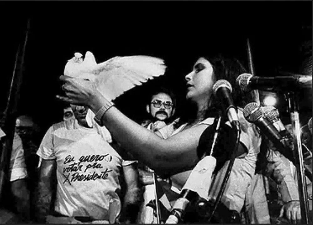 Fafá de Belém recorda os desafios de construir a história nas Diretas Já