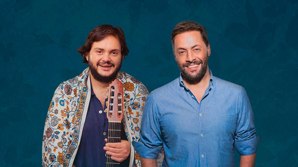 António Zambujo e Yamandu Costa se encontram no palco do Vivo Rio