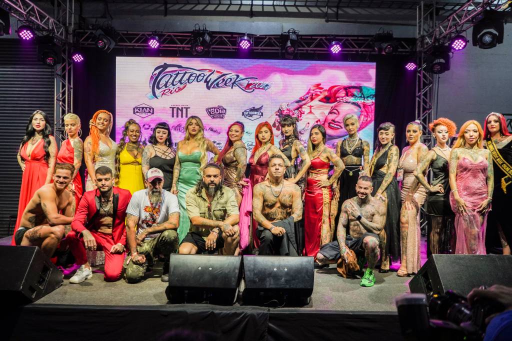 Os destaques da Tattoo Week Rio, que reúne 3000 tatuadores de todo o país