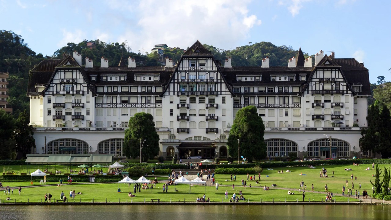 Microapê de 30 m² fica dentro do hotel-cassino Quitandinha, em Petrópolis