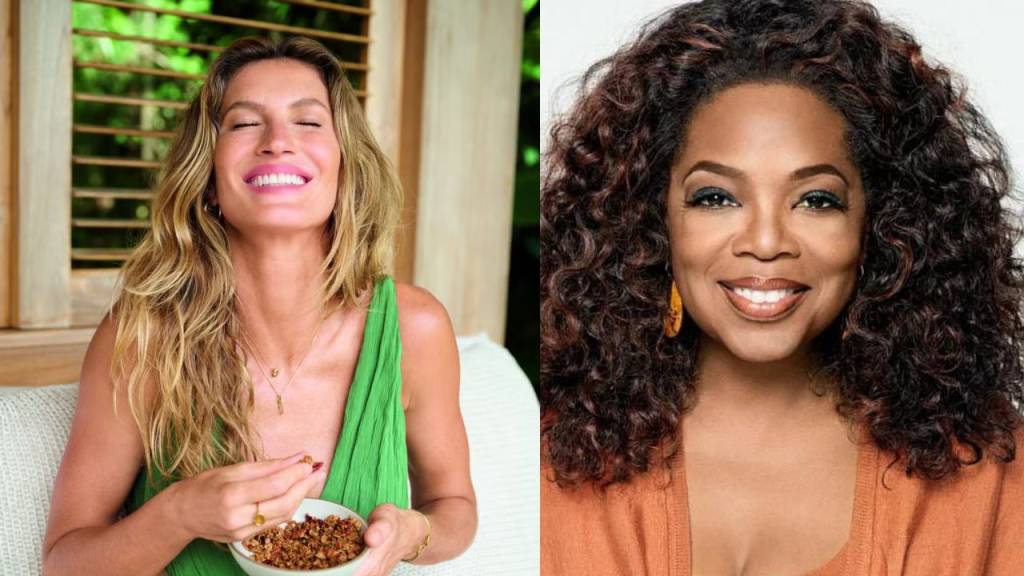 Antes de Madonna, Rio recebe Gisele Bündchen e Oprah Winfrey