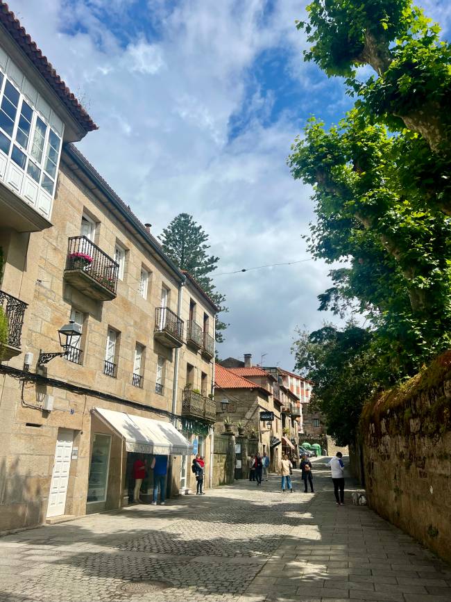 centro histórico cambados