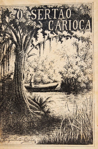 sertao-carioca-capa Vemos na imagem a capa de um livro chamado