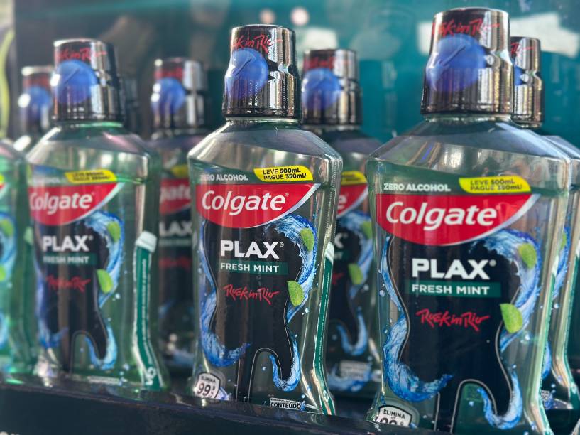 Enxaguante bucal da Colgate terá embalagem especial