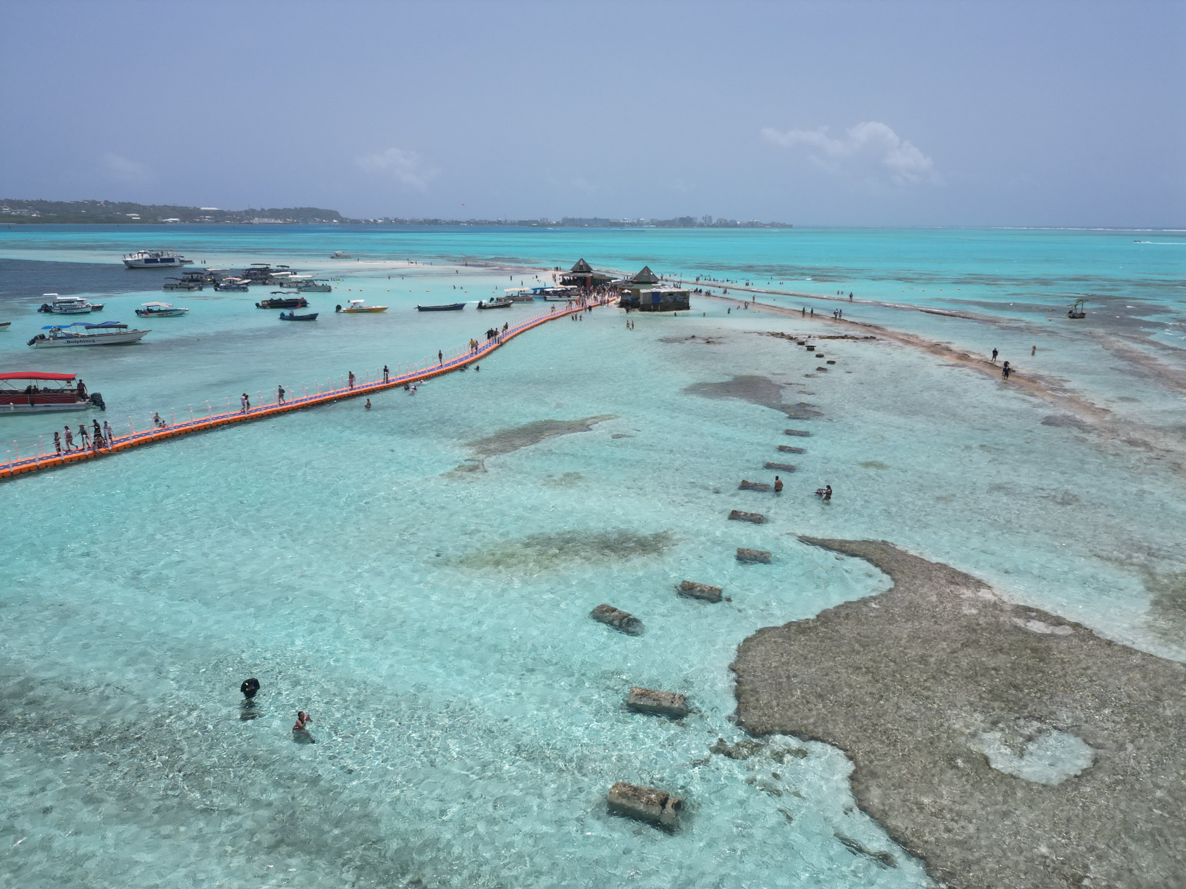 O mar de San Andrés