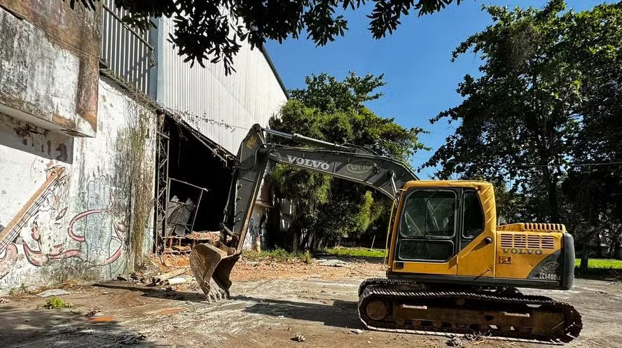 Obras do novo Canecão, previsto para 2026, já começaram