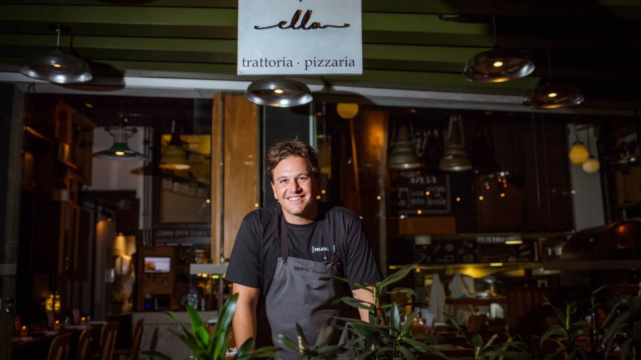 Pedro Siqueira: chef se especializou nas pizzas de massa leve e bordas altas