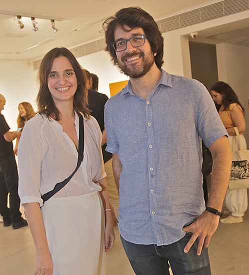 1 kika kalache e sergio martins FOTO MURILLO TINOCO EXPOSICAO REVERTER_ ANITA SCHWARTZ_P Kika Kalache e Sergio Martins