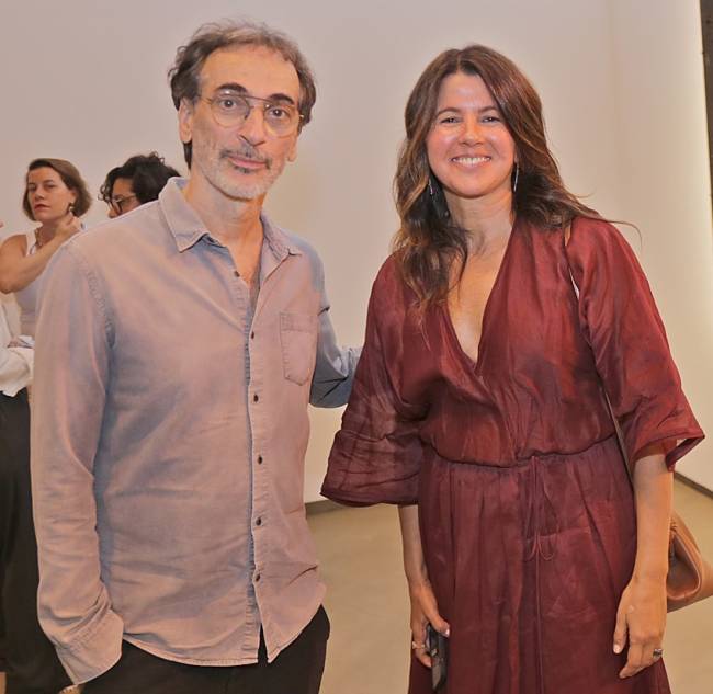 1 luiz zerbini e lurdinha piquet FOTO MURILLO TINOCO EXPOSICAO REVERTER_ ANITA SCHWARTZ_P Luiz Zerbini e Lurdinha Piquet