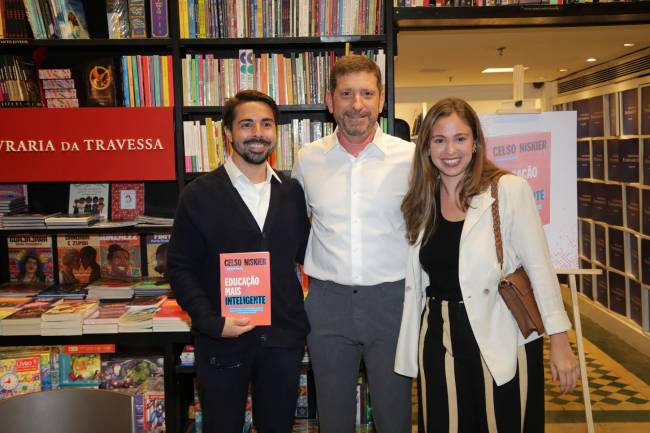 João Matheus, Celso Niskier e Juliana Costa