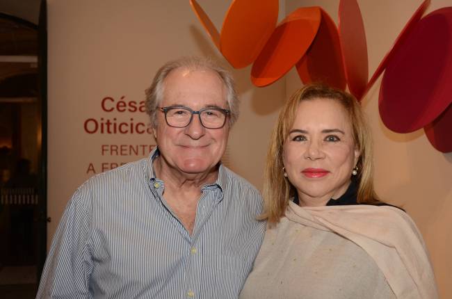 Claudio e Elizabeth Condé