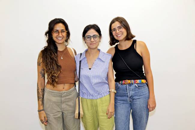 IMG_1254 georgia kallenbach, ana pimenta e livia macieira FOTO MURILLO TINOCO EXPO CACADOR DE FABULAS_g _p Georgia Kallenbach, Ana Pimenta e Livia Macieira