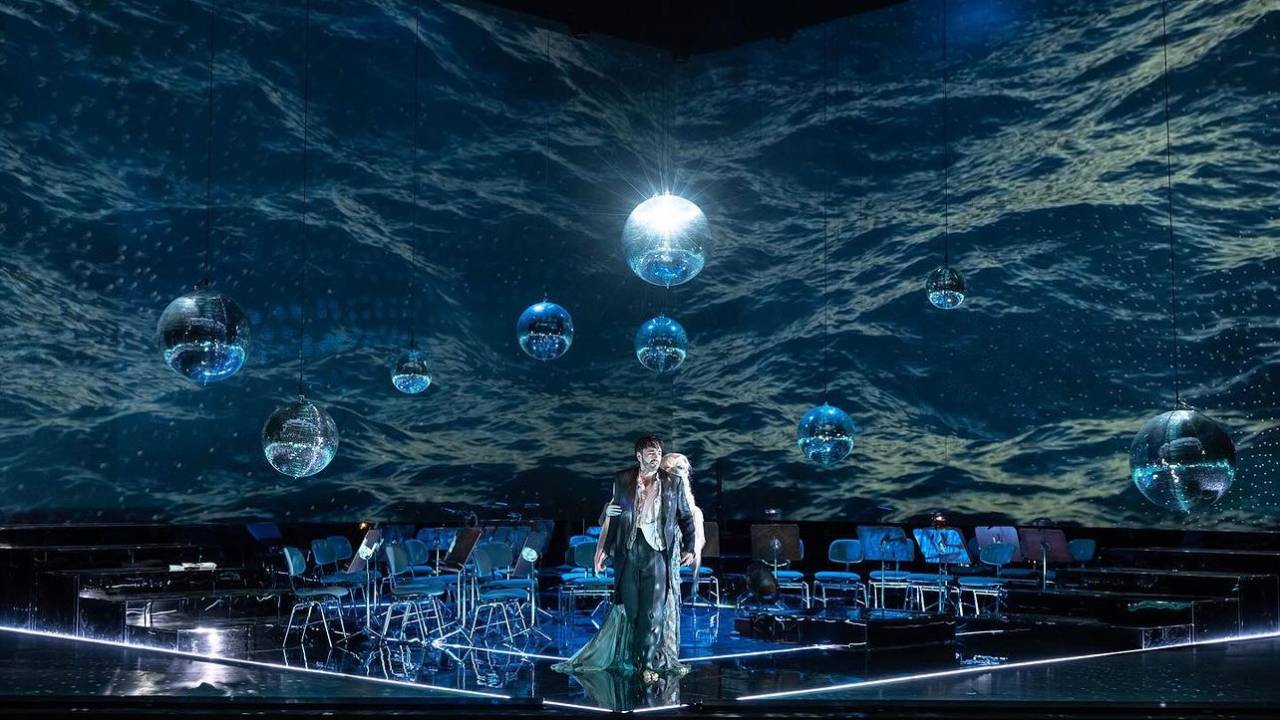 Cena do 3o. ato da ópera Rusalka, de Dvorak na montagem do diretor André Heller-Lopes