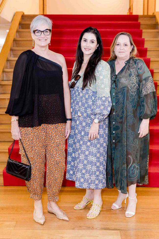 Mara Froimtchuk, Tatiana Cortes e Mônica Beck