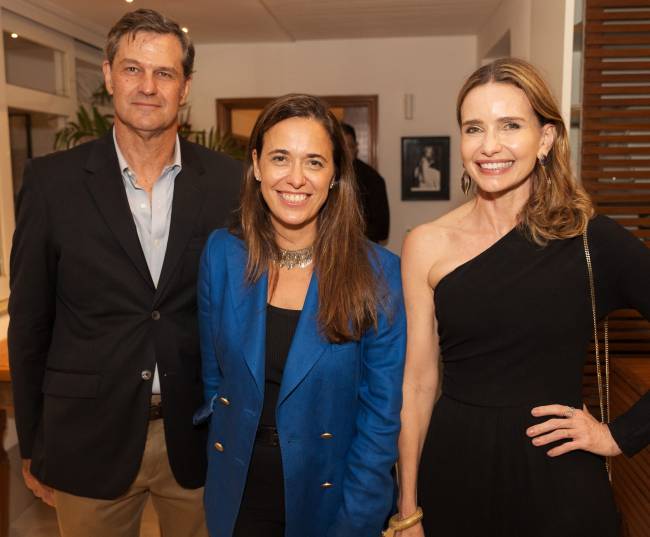 Sergio Francisco Monteiro de Carvalho, Julia Dias Leite e Adriana Mattar