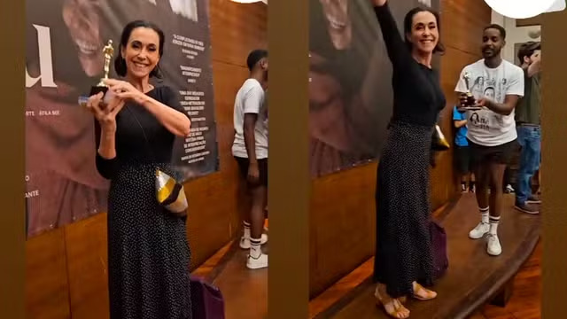 “Confundem sempre”, diz vencedora de concurso de sósia de Fernanda Torres