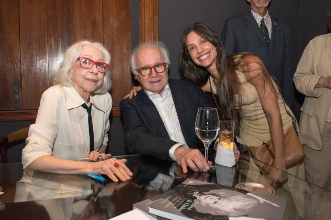 Fernanda Montenegro, Joaquim falcão e Luiza Mussnich