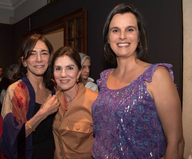 Gisela Marinho, Viviane Falcão e Olivia Porcaro