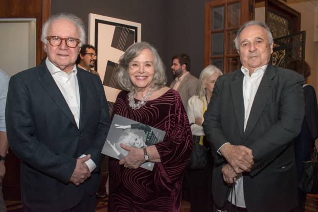 Joaquim Falcão com Rosiska Darcy e Cristovam Burque