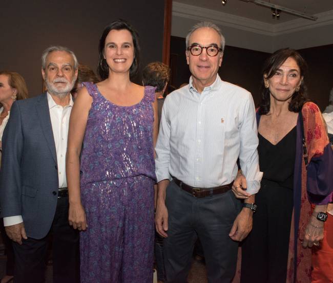 Max Perlingeiro e Olivia Porcaro e José Roberto e Gisela Marinho