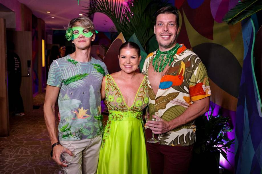 Patricia Costa, Thiago Machado e Tavinhu Furtado