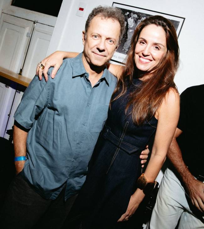 Vik Muniz e Malu Barreto