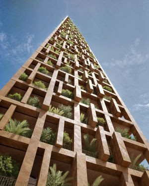 O Auris Residenze, primeiro “edifício-árvore” do Brasil, acaba de receber a pré-certificação WELL Building Standard, concedida pelo International WELL Building Institute (IWBI)