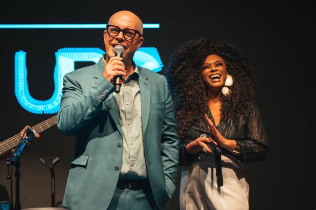 Marcelo Castelo Branco e Paula Lima