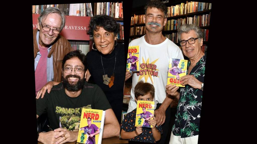 Fernando Caruso lança “Guia de Sobrevivência Nerd”. Veja fotos!