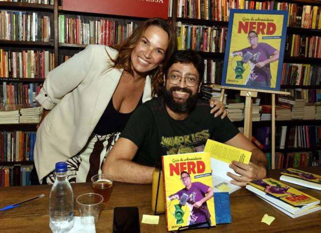 _DSC7600 Marina Caruso e seu irmão Fernando Caruso - Livro FERNANDO CARUSO - ABRIL 2025 - CG