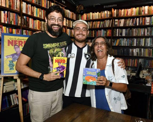 _DSC7622 Fernando Caruso , Antonio Miranda e Monica Nunes - Livro FERNANDO CARUSO - ABRIL 2025 - CG